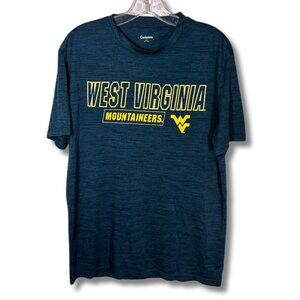 Men's WV West Virginia Mountaineers M Tee T Shirt Sports College Ball Team Fan